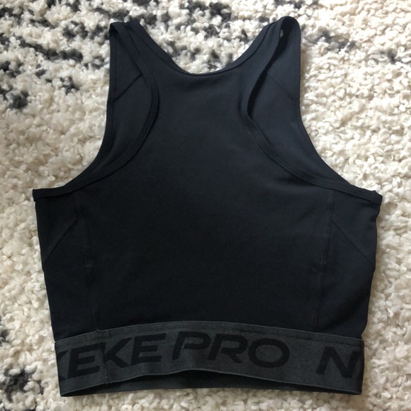 Nike Pro Athletic Crop Top - Picture 2 of 2